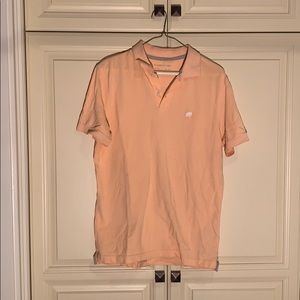 Men’s Banana Republic peach collared shirt